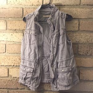 Gray Vest